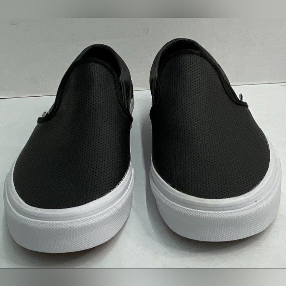 Vans Perf Leather Classic Slip-On Shoes Unisex M 8.5 W 10 NWOT MSRP $75 - Picture 5 of 9